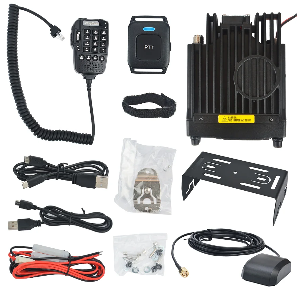 

2025 hot sale AnyTone AT-D578UV III plus High Power Mobile Radio 50W Car Transceiver Tri Band 137-174/400-480/222-225MHz With G