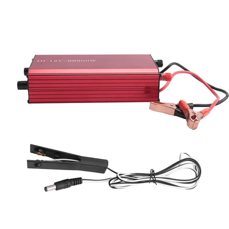 

SHGO-DC12V-99900W Dual Variable Inverter Head High Power 12V Multifunction Convenient Smart Battery Booster