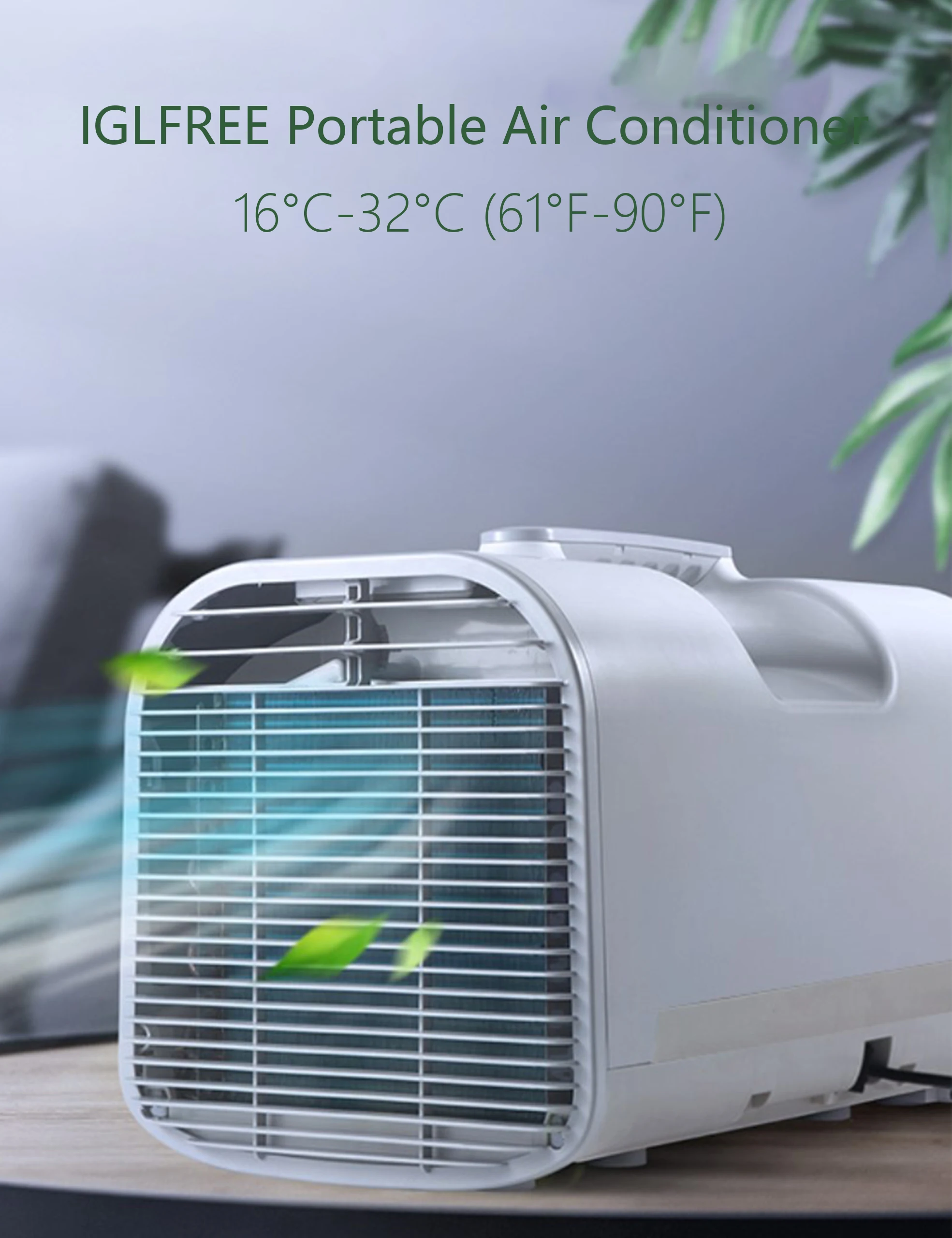 24V-110V/220V Portable Air Conditioners, Fast Cooling Outdoor Air Conditioner,  for Camping Tent, RV, Car, Truck, Van and Fishin