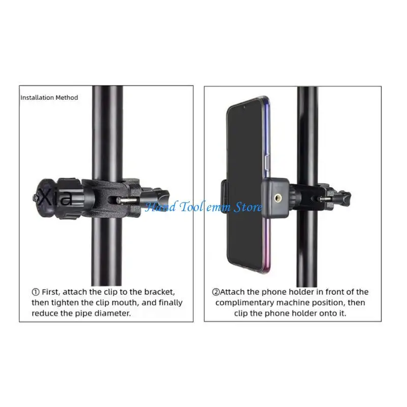 

H37F держатель для штатива для мобильного телефона, штатив для смартфона, держатель для телефона, адаптер, зажим, кронштейн, для