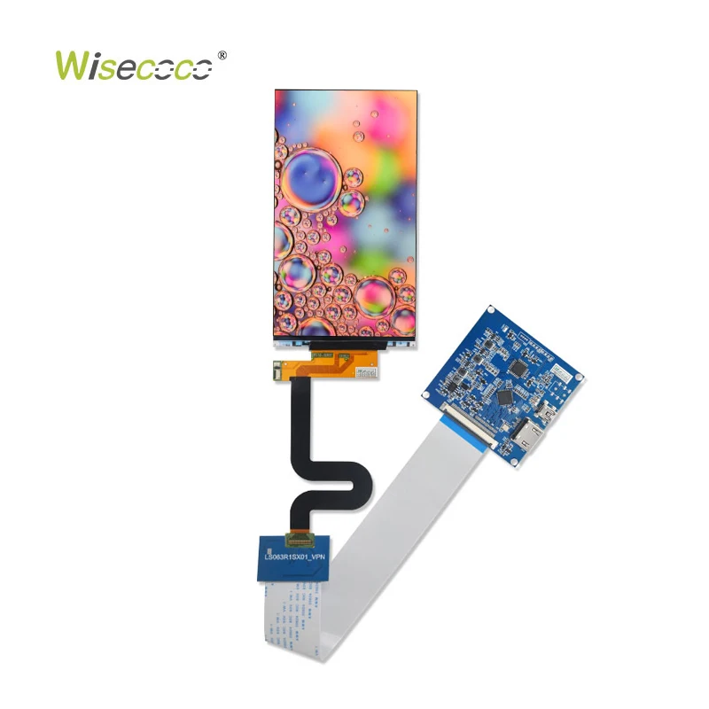 Manufacturer 6.3 Inch TFT LCD Display MIPI 1440x2560 High Resolution Full Viewing LCD Screen