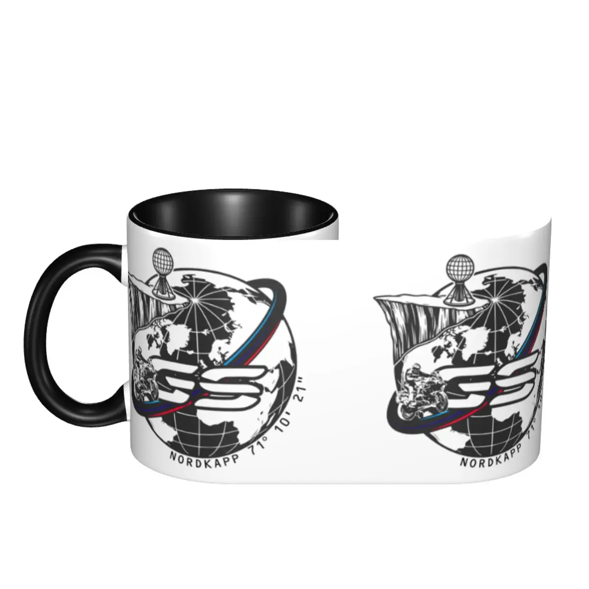 Motorcycle Adventure GS Mugs Custom Ceramic Coffee Mug Cup Creative Present 3
