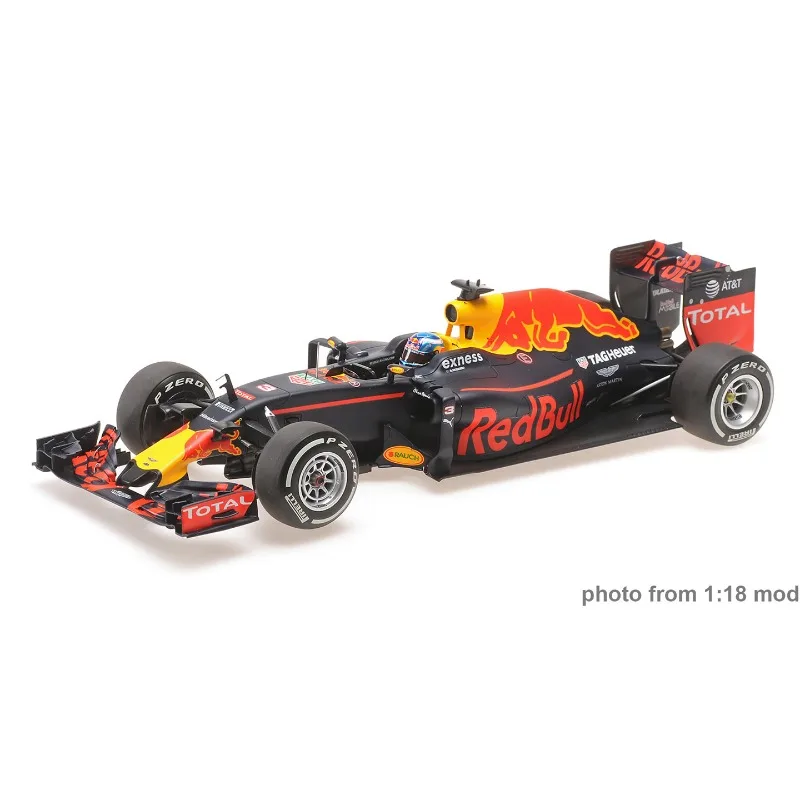 MINICHAMPS 1:64 Scale RB12 2016 Spanish Grand Prix F1 Racing Vehicle, Exquisite Diecast Hobby Collectible Display Model