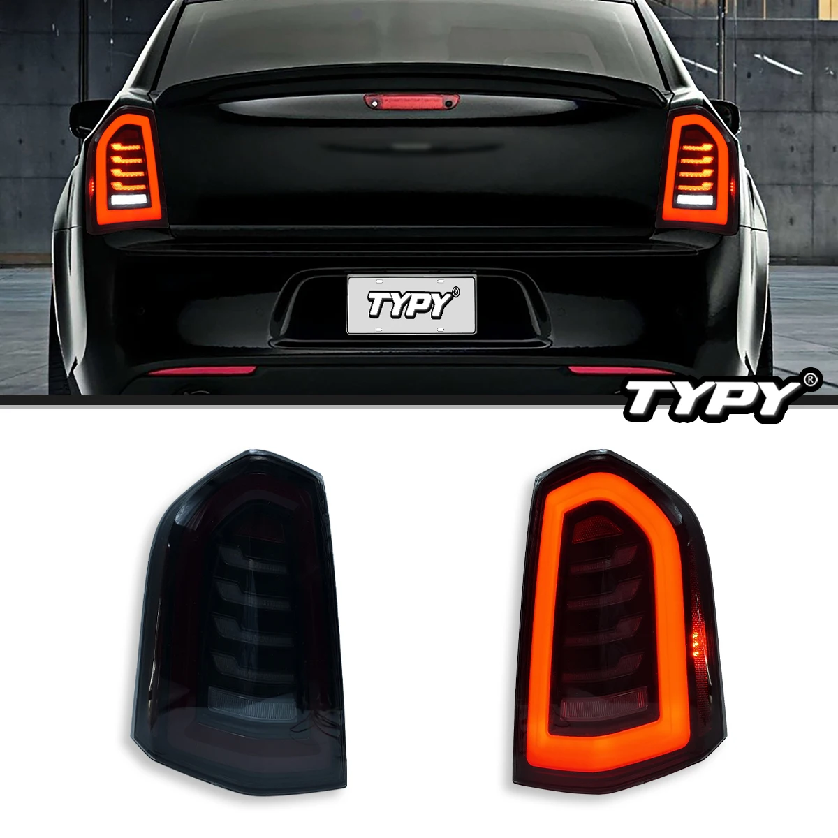 

TYPY Car Lights For Chrysler 300C Taillight 2011-2014 LED Projetor Tail Lamp Daytime Running Light Automotive Accessories