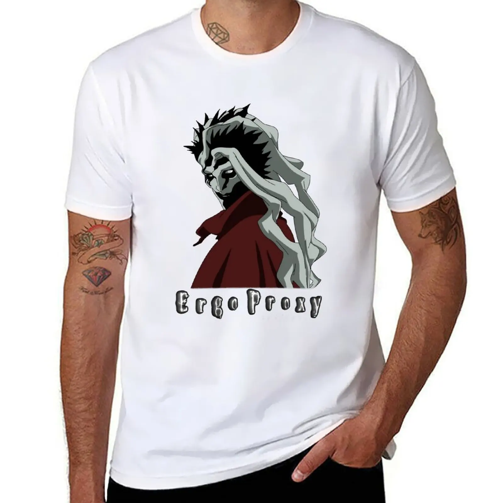 

Ergo Proxy Ergo Proxy Ergo Proxy T-Shirt man t shirt cotton graphic t shirts for man