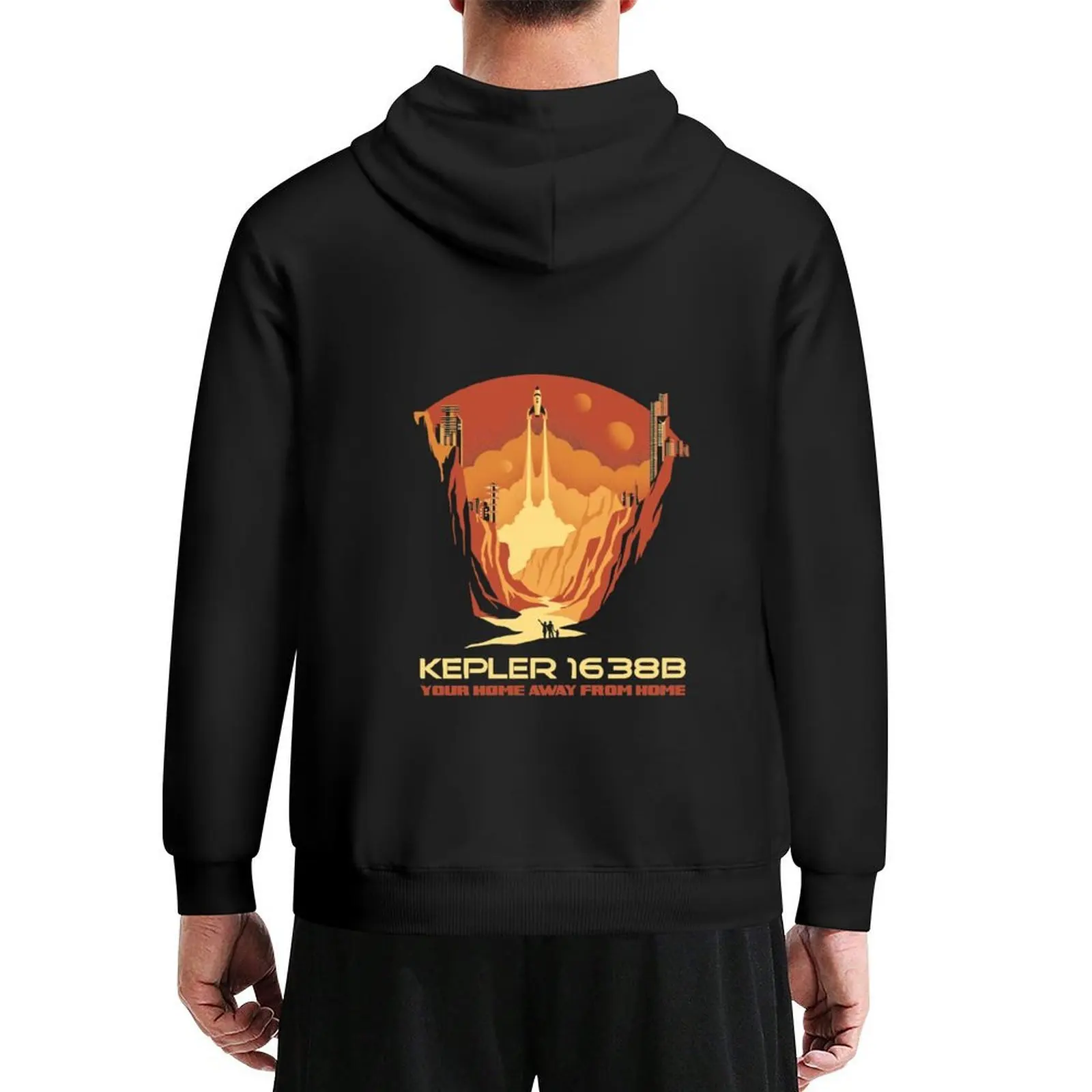 

New World - Kepler 1638b Hoodie men's sweat-shirt japanese style blouse anime clothing hoodie for men