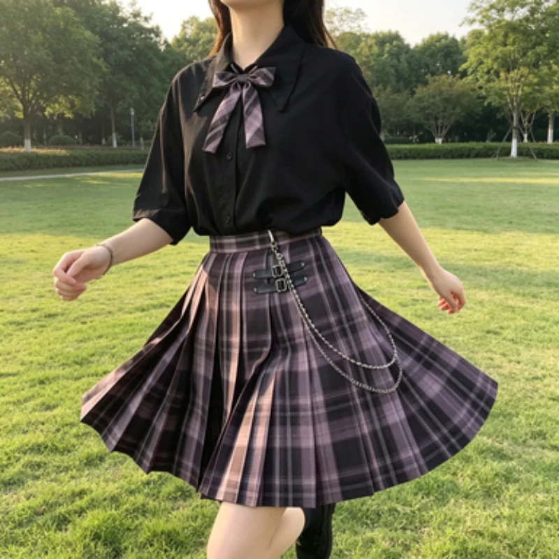conjunto-completo-de-uniforme-jk-con-falda-plisada-a-cuadros-de-verano-para-mujer-sesiones-de-fotos-atuendos-para-el-campus-y-la-clase-uso-diario-vestido-para-fiestas-y-actuaciones