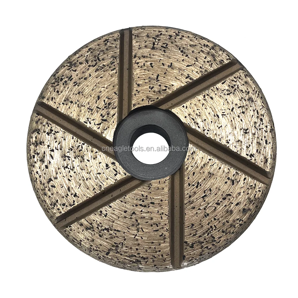 High Performance Continuous Rim Full Surface Diamond Grinding Wheel Abrasive Disc Tool Metal Bond Diamond Cup Wheel for Granite