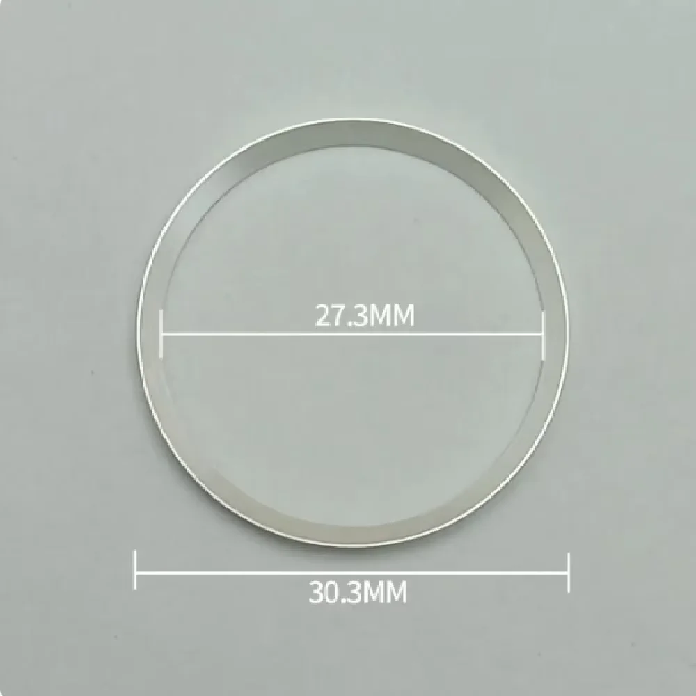 Plastic Mod Watch Chapter Ring Fit NH35 Case Replacement Hard Polished/Copper Inner Ring Size 30.3 * 27.3mm Watch Accessories view 3