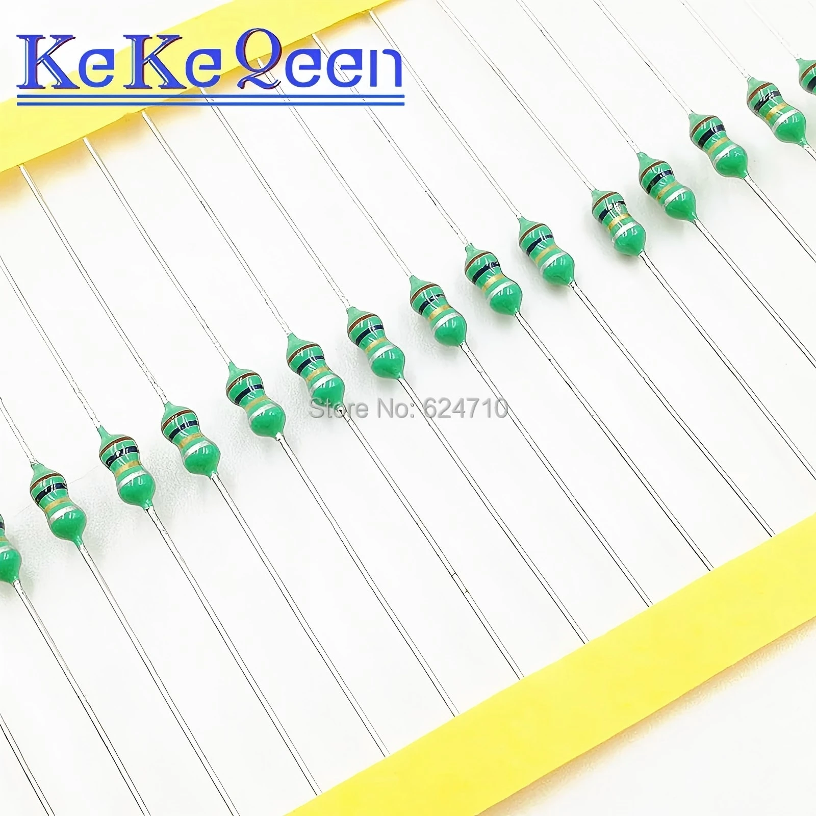 20 PCS 0307 1/4 w anello di Colore Induttore induttanza 22UH 27UH 33UH 39UH 47UH 56UH 68UH 82UH 100UH 120UH 150UH 180UH 200UH 220UH ..