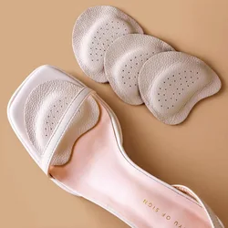 4 stücke unsichtbare Anti-Rutsch-Aufkleber für Sandalen Vorfuß Pad Frauen Schuhe Kissen High Heels Schmerz linderung Schweiß absorbierende Schuhe Pad