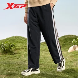 Xtep Woven Trousers For Men 2024 Spring Training Classics Men's Sweatpants Leisure Sweat-Absorbing Outdoor Bottoms 876129980009