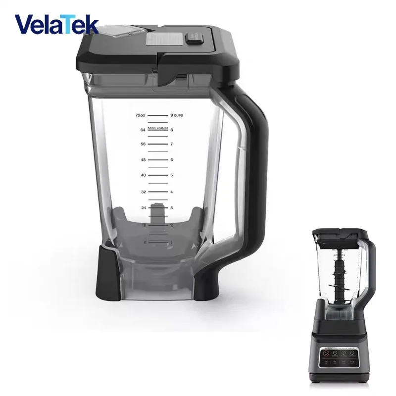 

For Ninja 72OZ blender cup + lid + blade for BL660 BL661 BL770BL610