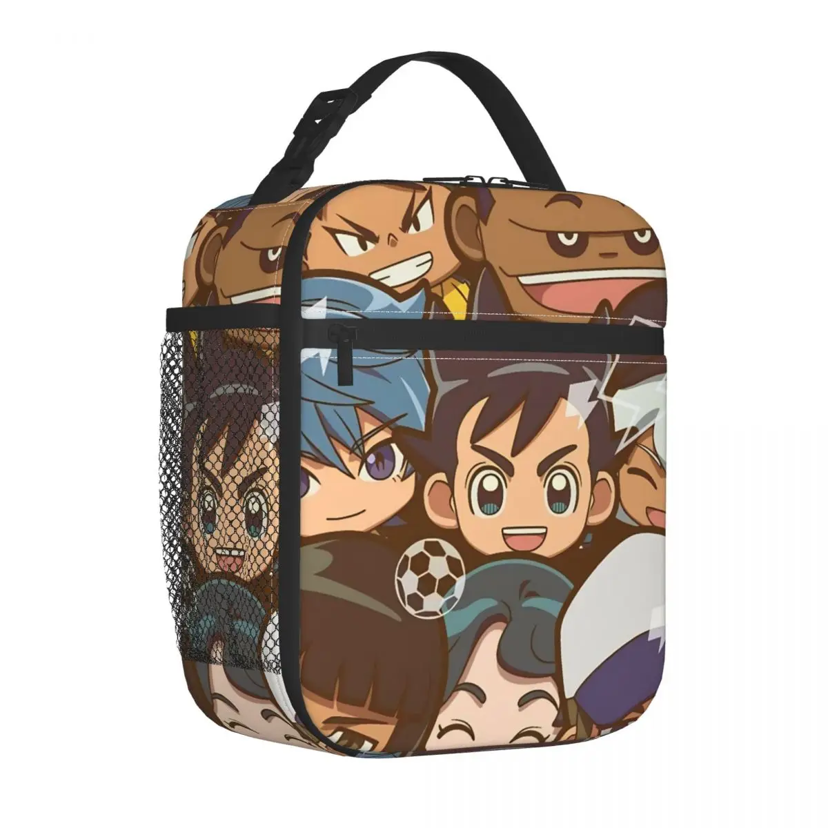 

Аниме Inazuma Eleven Merch изолированные сумки для обеда для работы коробка для еды портативный термохолодильник ланч-боксы