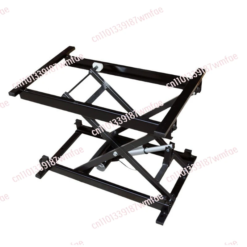 300kg Electric Height Adjustable Table - Remote Control Lift Mechanism for Coffee/Dining Desk, Foldable Iron Frame