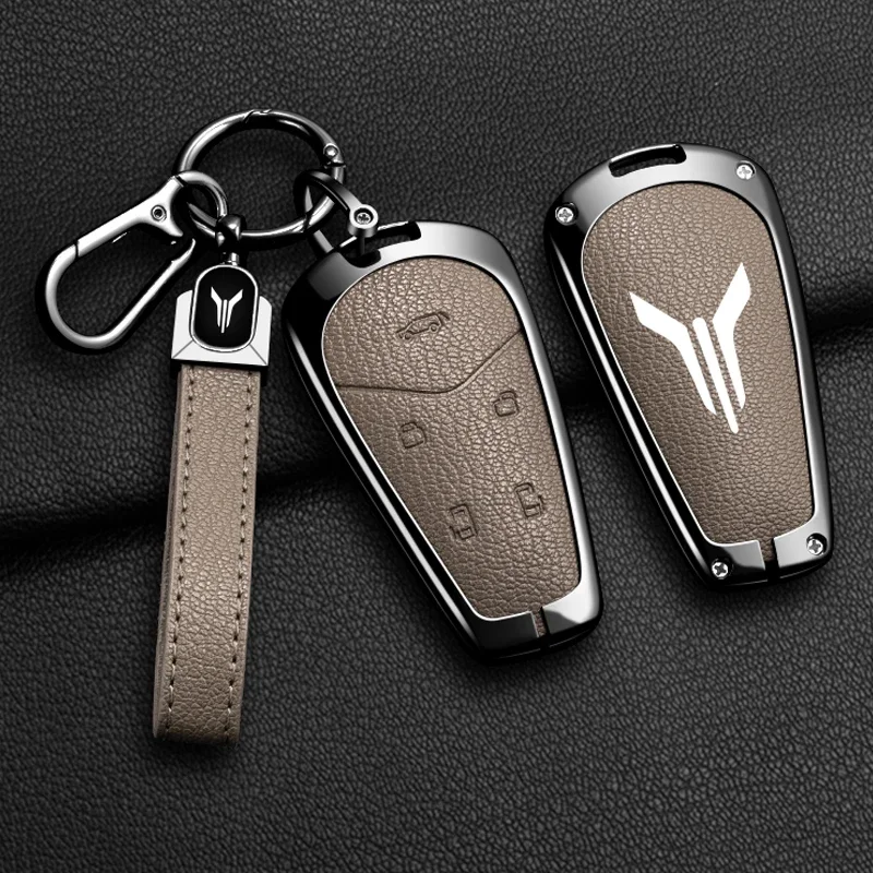 

Suitable for Voyah Dreamer Dream Free Zinc Alloy 2022 2023 Intelligent Remote Control Car Key Set Car Key Protection Shell