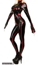 Latex Halloween Makeup Ball Tight Clothing Role Play Set Sexy   Rubber