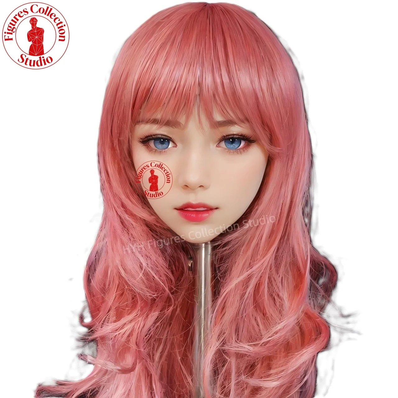 

Studio Makeup Head HYH-THB-KX-0017 Life-Size, M16 Interface, Artistic for Hairstyle, Jewelry, Photography