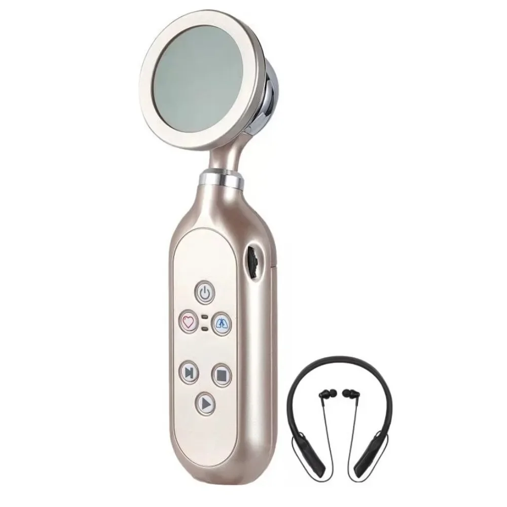 

Перезаряжаемый электронный стетоскоп для гарнитуры и записи