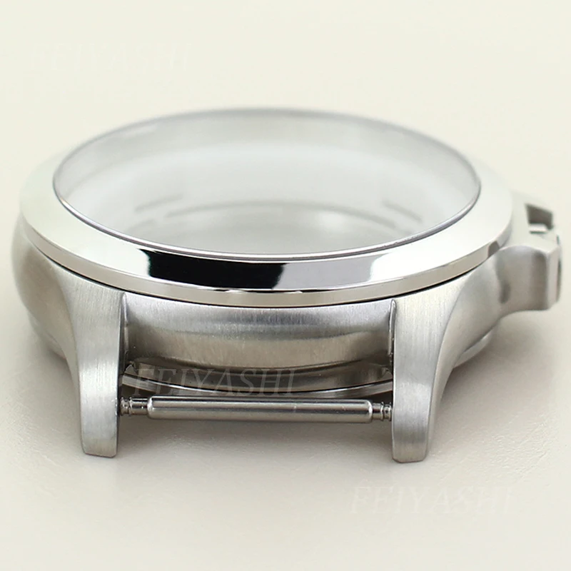 Sterile 41mm cassa dell'orologio da uomo di lusso vetro zaffiro per Seiko NH34 NH35 NH36 NH38 movimento automatico 34mm parti del quadrante VHP