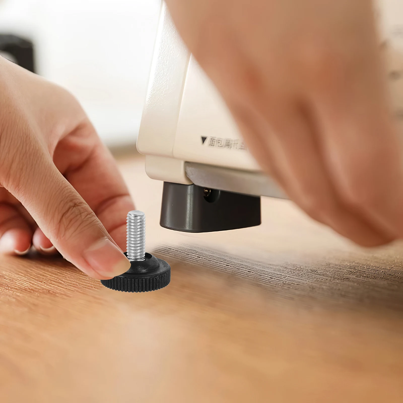 

12 pcs Table Chair Foot Pads Adjustable Furniture Leveler Legs M8X20Mm For Cabinet Table Bookshelf Height Adjustment