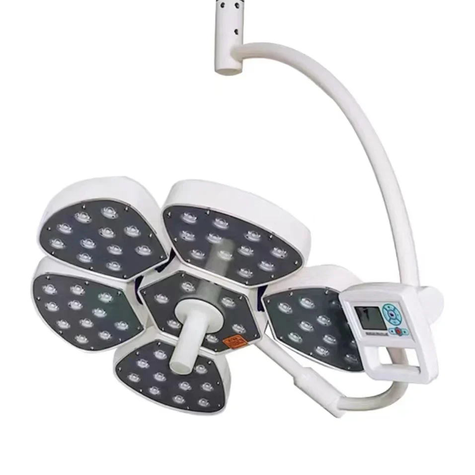 Factory Wholesale HLED-5 Operating Room Ceiling Petal Lamp Medical Led Shadowless Surgical Light