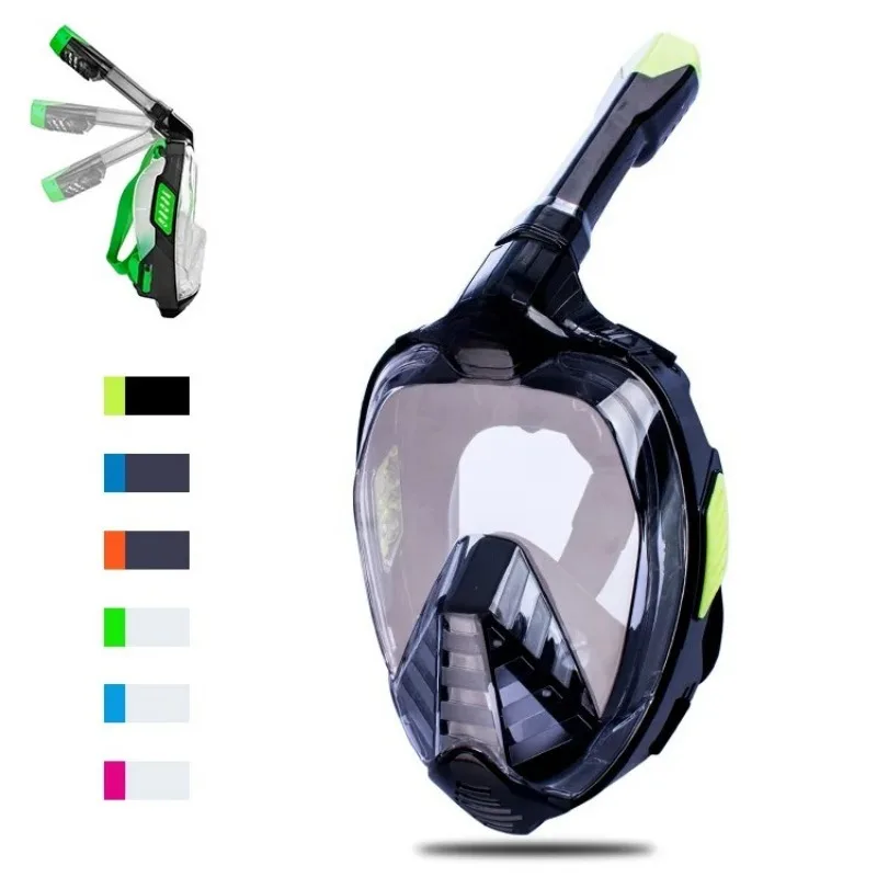 

Wave Diving Mask Scuba Diving Snorkeling Equipment Swimming Mask with Underwater Camera Installed