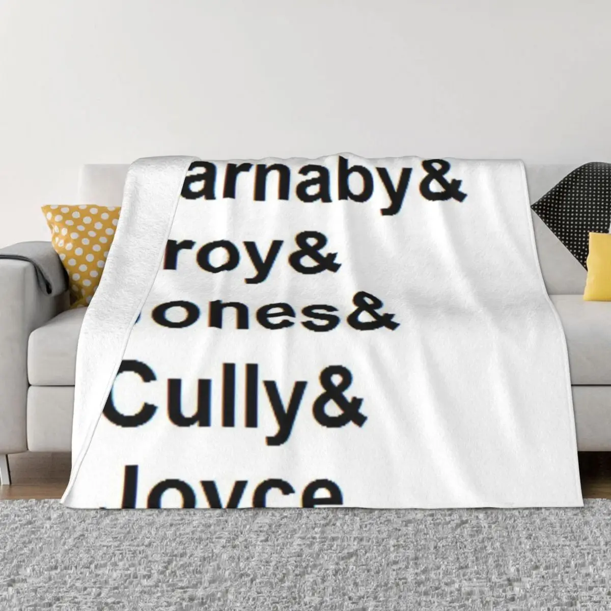 

Midsomer Murders - Helvetica List Quilt Blankets Throw Blanket Winter Warm Blanket Throw Blanket