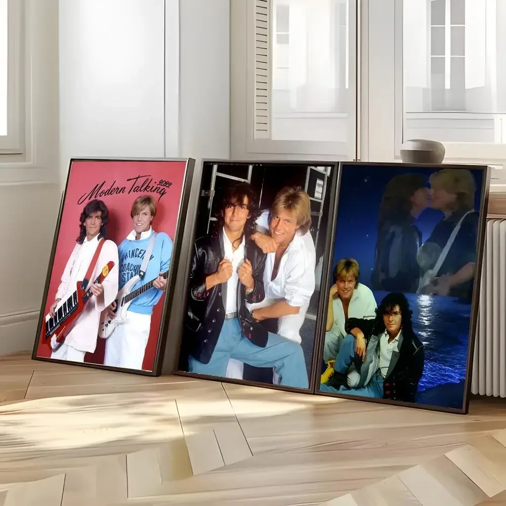 Band Pop Modern Talking Poster Distinct Home Decor Concepts Chic Indoor Art Pieces