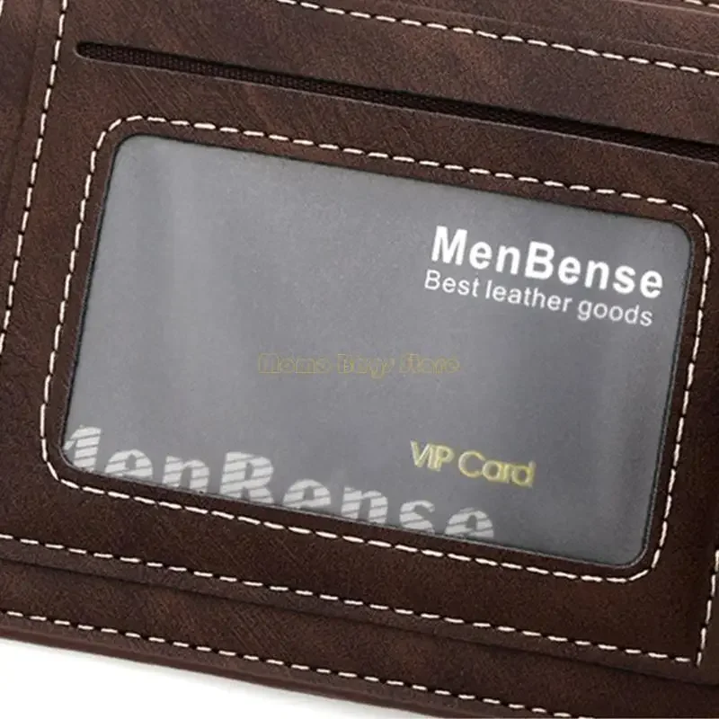 X90D Stylish and Practical Men's PU Wallet with Large Capacity Perfect for Business and Casual Use