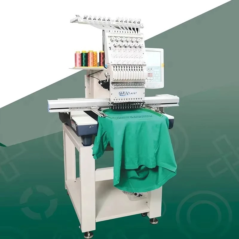 Commercial Embroidery Equipment Automatic Machine for Textile Apparel and Decorative Embroidery