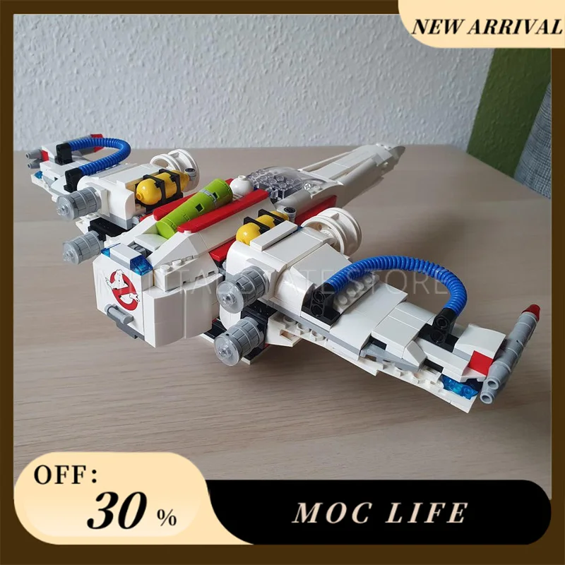 NEW 810PCS Customized MOC Wing Starfighter Building Blocks Technology Bricks DIY Creative Assembly Education Toys Holiday Gifts