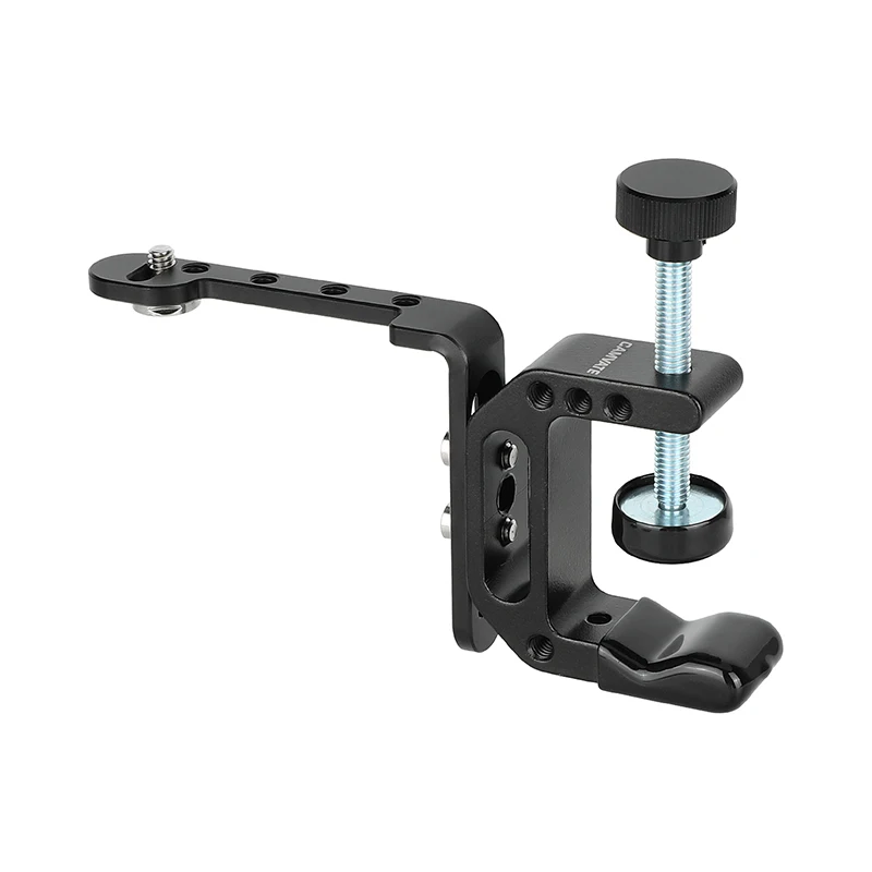 CAMVATE L-نوع منصب الكاميرا قوس مع C-المشبك مكتب جبل للتصوير وحدة إضاءة ليد للفيديو ضوء رصد دعم الهاتف الذكي