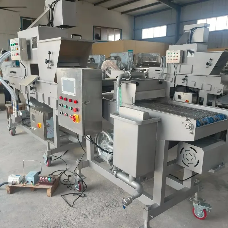 Automatic Chicken Burger Production Line Meat Patty Maker Beef Burger Forming Machine Hash Brown Falafel Processing Equipment