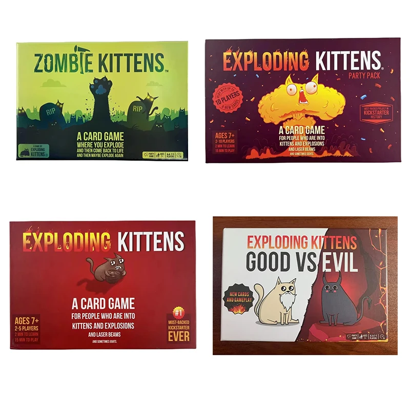 

EK board game English bomb cat leisure party game card games board game friends party games