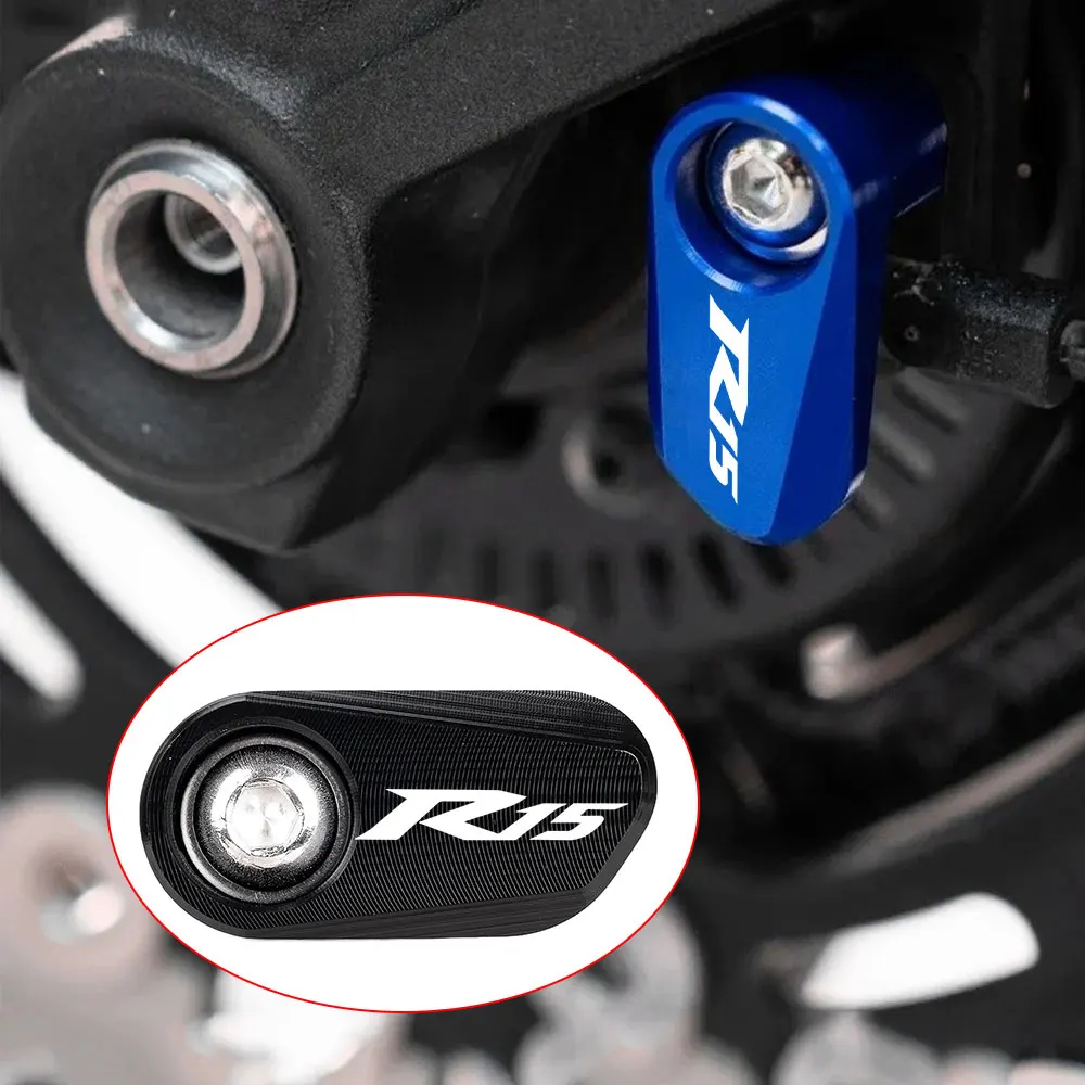 For Yamaha YZF-R15 YZFR15 YZF R15 V3 V4 Motorcycle Accessories Front Rear Wheel ABS Sensor Protection Guard Cover