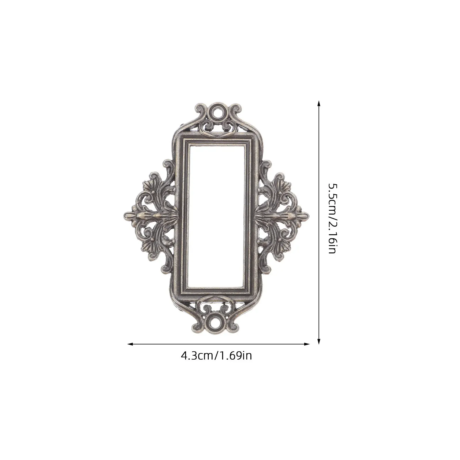 ที่ใส่ป้ายโลหะวินเทจ 24 ชิ้น ทำจากโลหะผสมสังกะสี สำหรับติดตู้ลิ้นชัก ใช้ในสำนักงาน ห้องสมุด ตู้เก็บของ ที่ใส่ป้ายการ์ด
