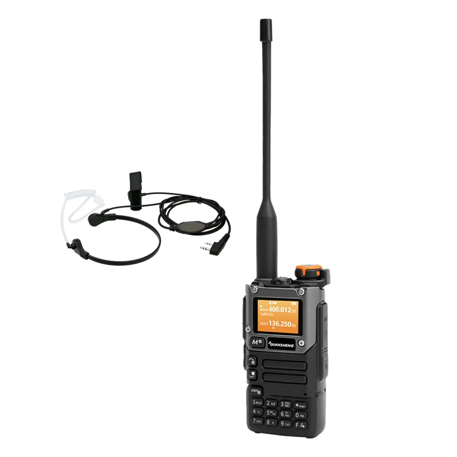 Tweeweg Radio Talkie Lange Afstand Noaa Weer Dual Band Ham Met Usb Oplader Kabel Met Oortelefoon Handheld Radio K6 K58 Volwassenen