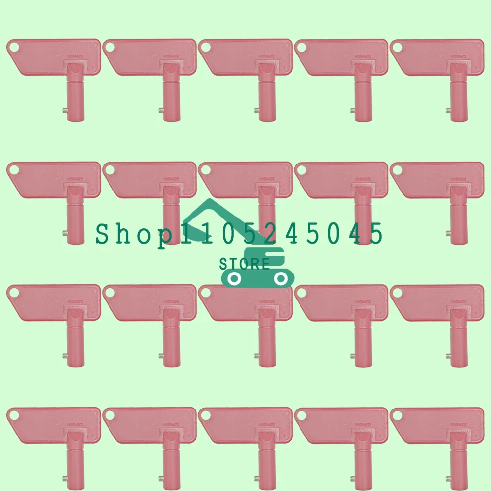 20Pcs New MS634212 Ignition Keys for Terex Battery and Master Disconnect Key Parts