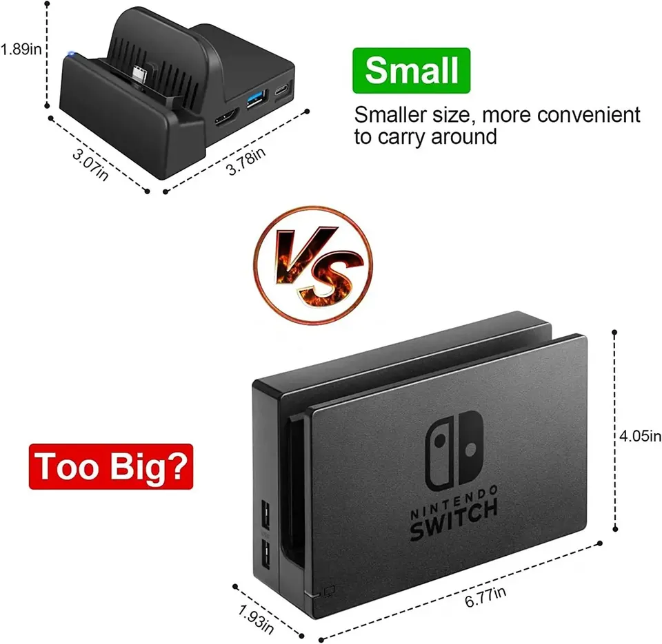 Nintendo Switch 用スイッチドック ポータブル Nintendo Switch