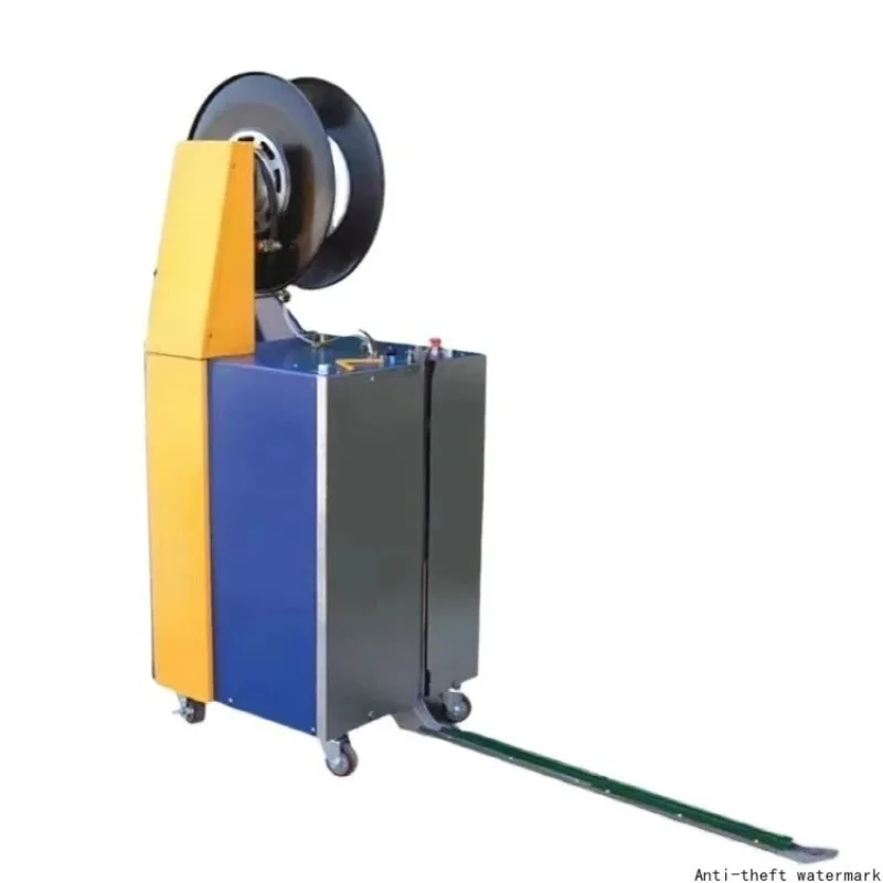

【Best-selling】2026 Hot Selling Product - Semi-Automatic Probe-Type Tape Feeding And Strapping Pallet Packing Machine (with PP Be