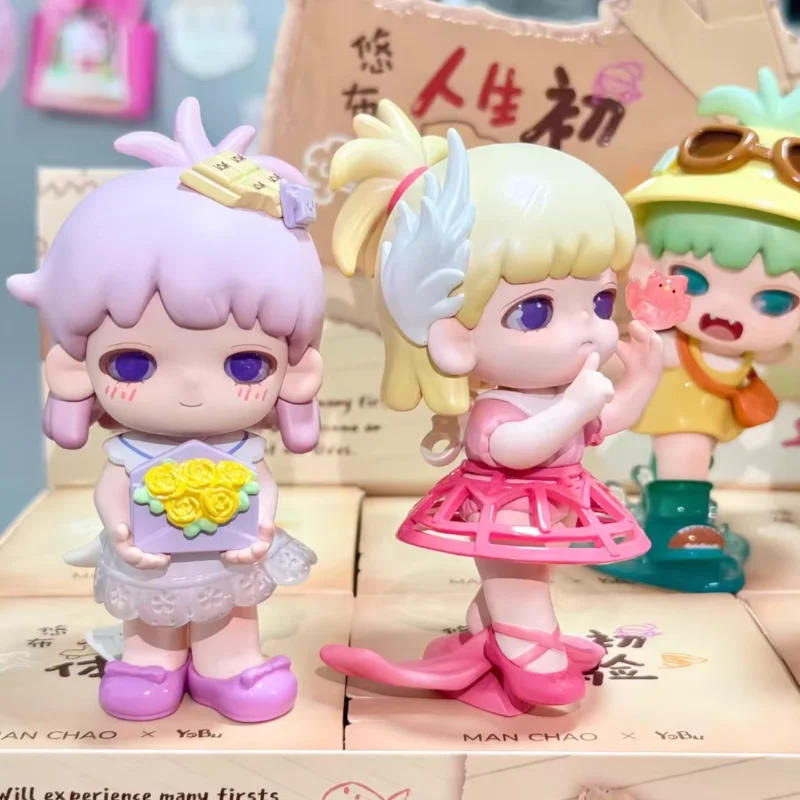 

Yobu V2 First Life Experience Mystery Blind Box Practical Cute Action Figure Pendant Decor PVC Fun Collectible Surprise Gift