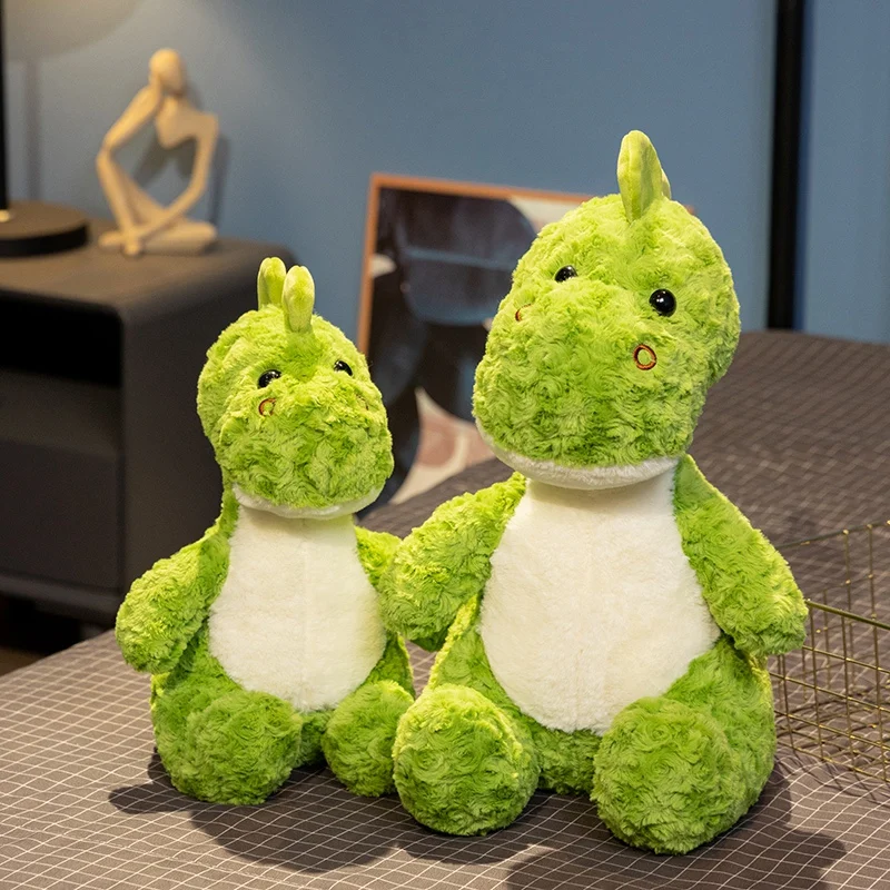 Dinosaure en Peluche Super Doux et Mignon de 35/45cm, Jouet pour Enfant, Bébé, Oreiller de Sommeil, Belle Décoration de Maison