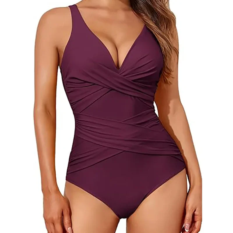 ผู้หญิงเอวสูงแน่นเซ็กซี่เปลือยผู้หญิงใหม่ชิ้นเดียวชุดว่ายน้ํายอดนิยมชุดว่ายน้ําบิกินี่