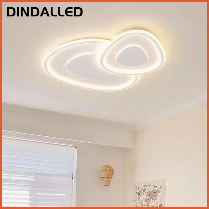 Modern LED Ceiling Chandelier Light for Living Room Dining Bedroom Study Balcony Indoor Home Decor