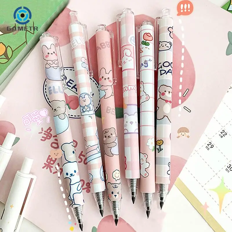 Kawaii Technology Unlimited Writing Pencil, No Ink Novidade Pen, Art Sketch, Ferramentas de Pintura, Kid School Supplies, Papelaria, Bonito, 1Pc