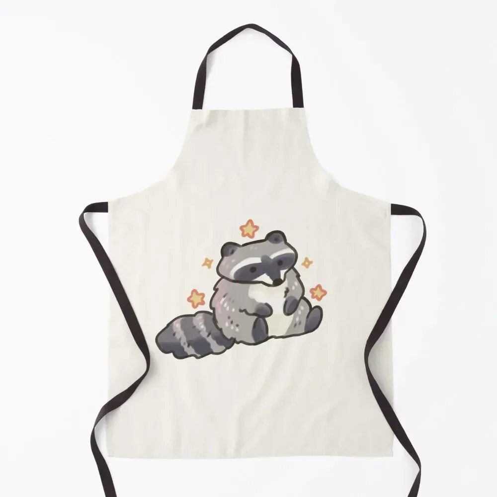 

Raccoon with stars Apron kitchen and home Kitchens For Men Chef Uniform For Men Kitchens Woman Apron