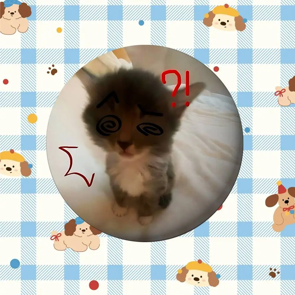 Niedliche Katzen-Memes Meow Kawaii Abzeichen Kreative Blechpins Kreative Zitat-Broschen Kleidung Rucksack Schmuck Geschenk Für – Detail 10