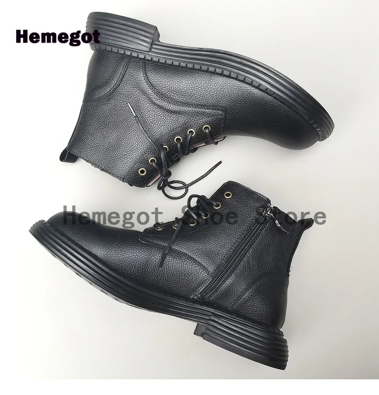 Zapatos de hombre con punta grande, suela suave de cuero, zapatos informales de piel de vaca de alta calidad, botas de suela gruesa para hombre, zapatos individuales informales de alta calidad