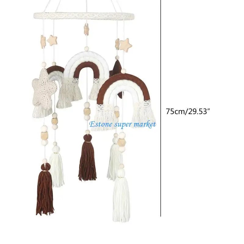 090b ทำด้วยมือตกแต่งตกแต่งตกแต่งแขวนจี้สำหรับห้องนอนเด็กห้องเด็ก